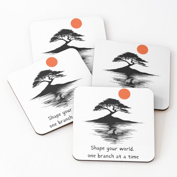 Item preview, Bonsai Art - Shape Your World, One Branch at a Time | Tree Lover Gift designed and sold by teez4dayz.