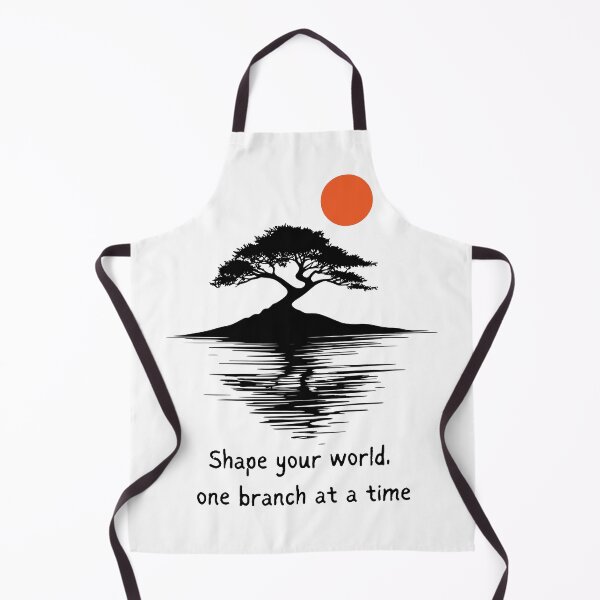 Item preview, Bonsai Art - Shape Your World, One Branch at a Time | Tree Lover Gift designed and sold by teez4dayz.