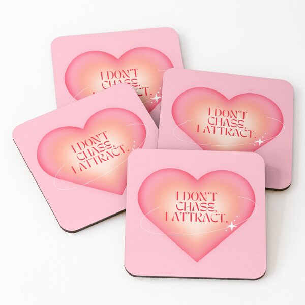 Item preview, I Don't Chase I Attract - Manifesting & the Law of Attraction for Love and Life designed and sold by TheLoveShop.