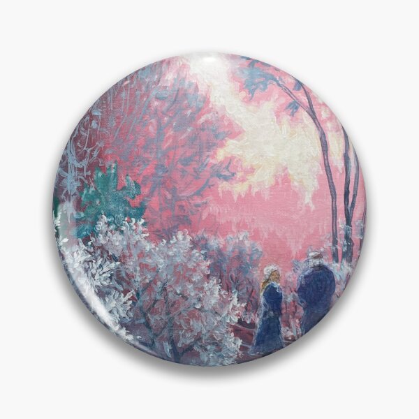 Item preview, Romantic Winter Stroll designed and sold by MarthaTownerArt.