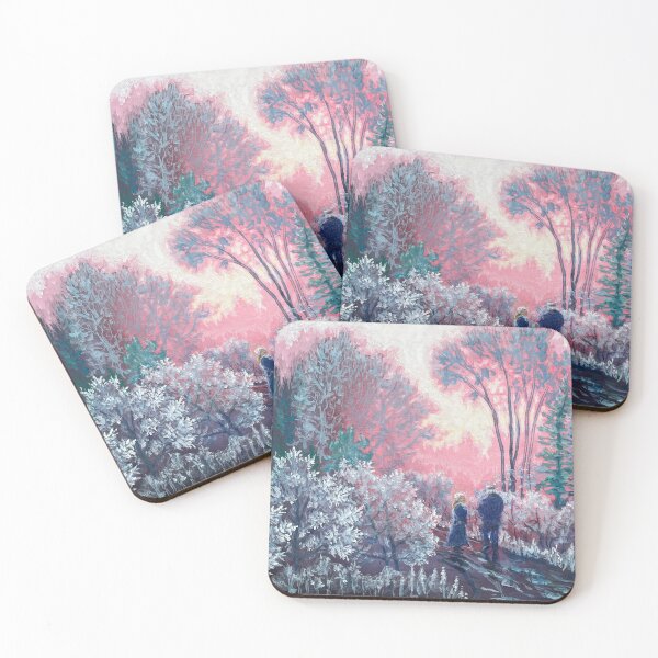 Item preview, Romantic Winter Stroll designed and sold by MarthaTownerArt.