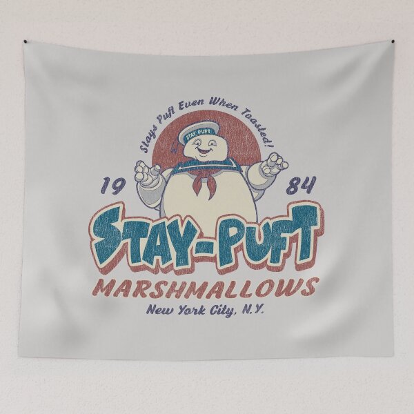 Item preview, Stay Puft Label Lts Worn designed and sold by Alema Art.