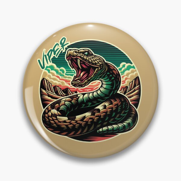 Artikelvorschau, Viper entworfen und verkauft von critterpatchusa.