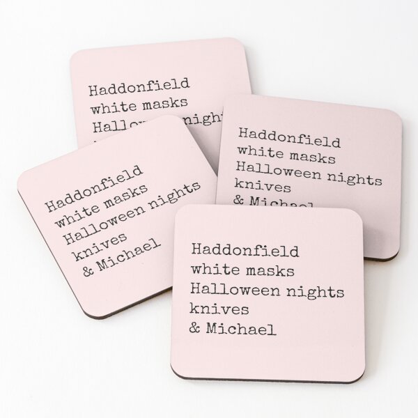 Item preview, haddonfield halloween michael quote designed and sold by cherrytheory.