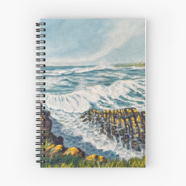Item preview, Ocean wave near Viejo San Pedro, Cantabria, Spain designed and sold by MarthaTownerArt.