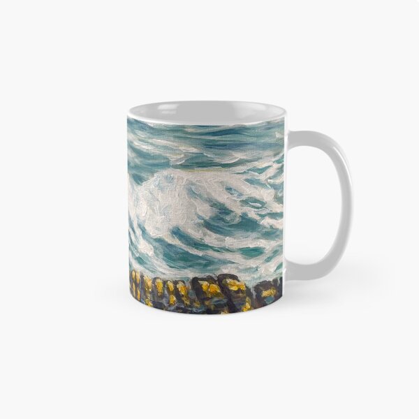 Item preview, Ocean wave near Viejo San Pedro, Cantabria, Spain designed and sold by MarthaTownerArt.
