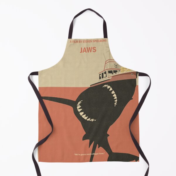 Item preview, Jaws 1975 Minimalist Movie Poster designed and sold by kajiprints.