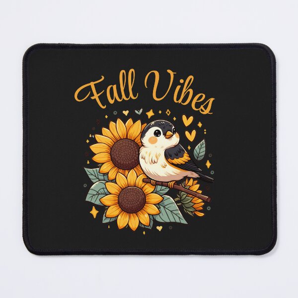 Item preview, Goldfinch and Sunflowers Fall Vibes designed and sold by AlienOccupation.