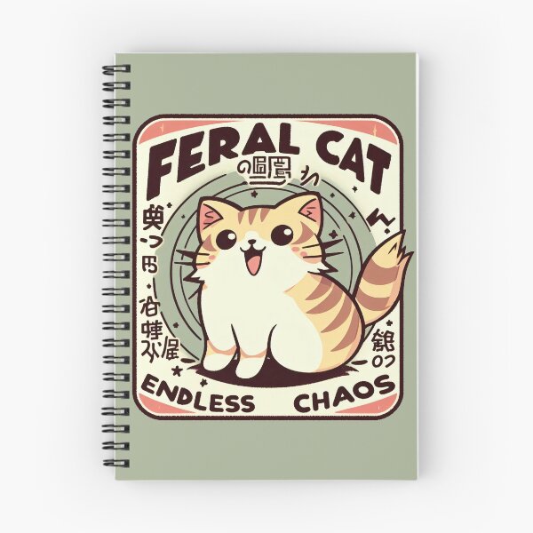 Item preview, Feral Cat Endless Chaos designed and sold by RafaelLima7.