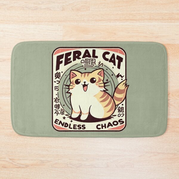 Item preview, Feral Cat Endless Chaos designed and sold by RafaelLima7.