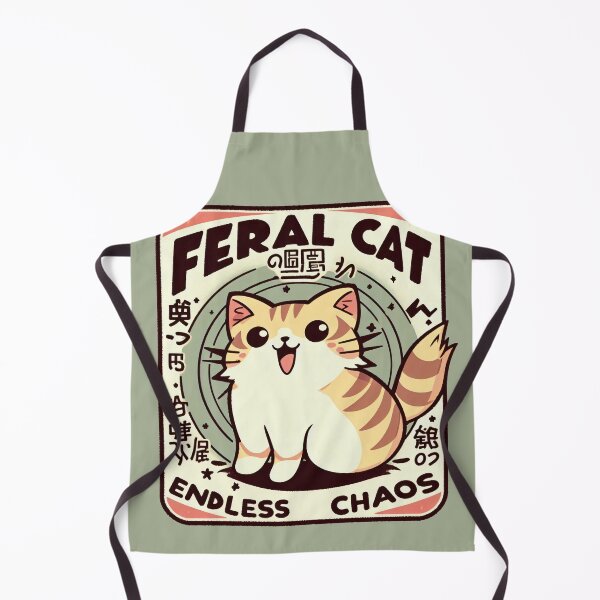 Item preview, Feral Cat Endless Chaos designed and sold by RafaelLima7.