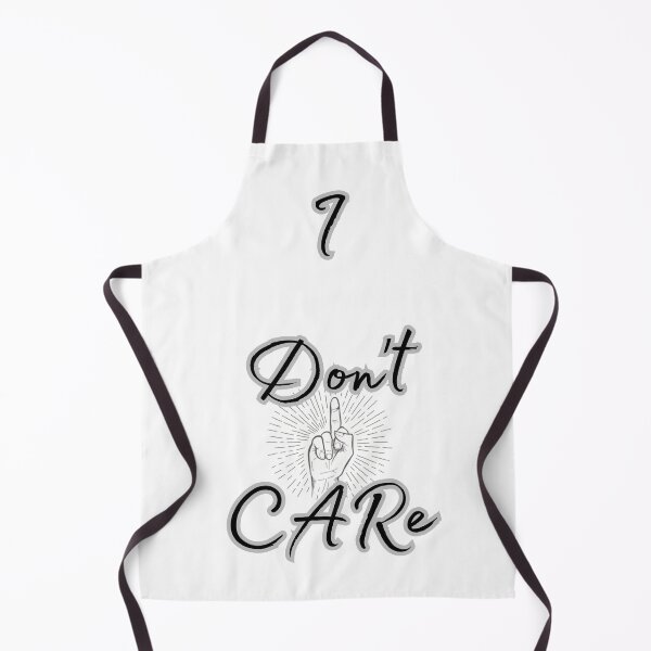 Item preview, I don't care designed and sold by CrimeScene24.7Apparel.