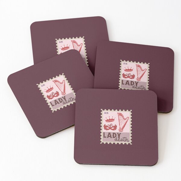 Item preview, Lady Death - ACOTAR stamp designed and sold by Neadoodles.