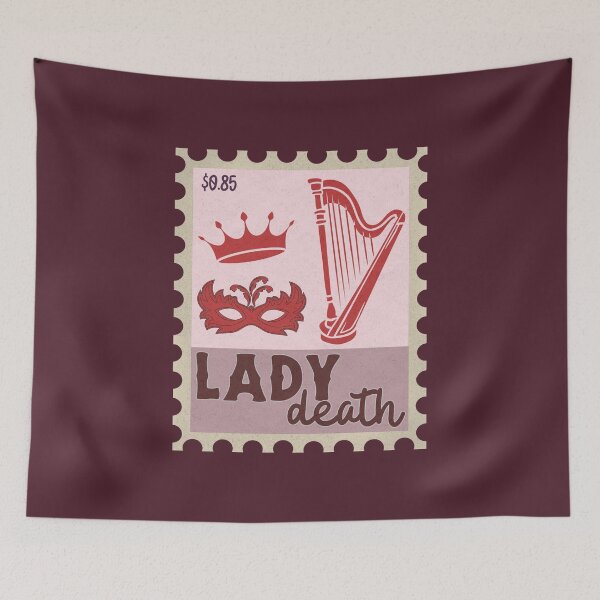 Item preview, Lady Death - ACOTAR stamp designed and sold by Neadoodles.