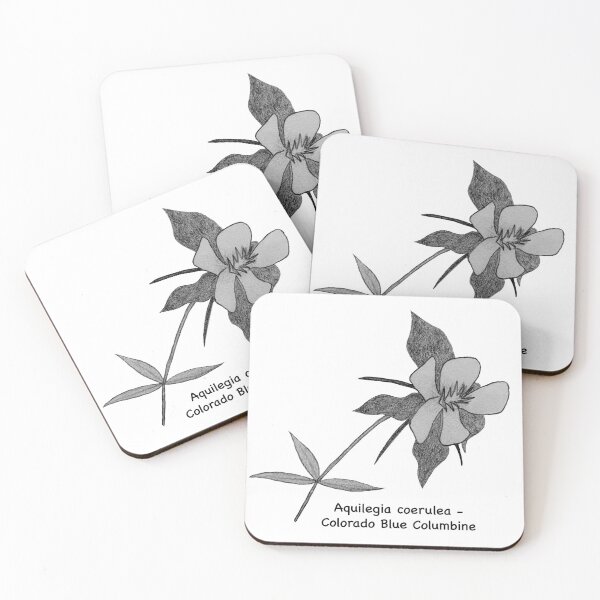 Item preview, Colorado Blue Columbine - Aquilegia coerulea designed and sold by scarpacific.