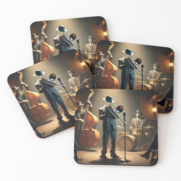 Item preview, The Invisible Jazz Ensemble: Trombone in the Spotlight designed and sold by MySheetMusicArt.
