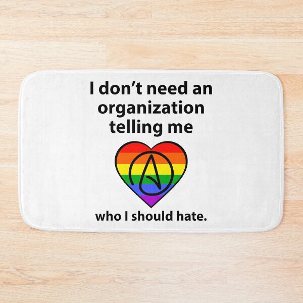Item preview, I don’t need an organization telling me who I should hate  designed and sold by Rachel the Artist .