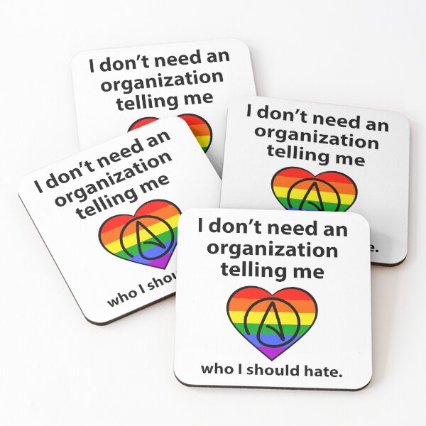 Item preview, I don’t need an organization telling me who I should hate  designed and sold by Rachel the Artist .