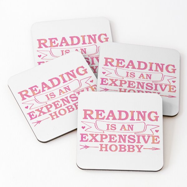 Item preview, reading is an expensive hobby  designed and sold by hautehub.