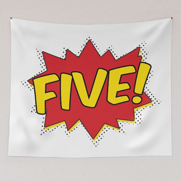 Item preview, Super Five designed and sold by teesaurus.