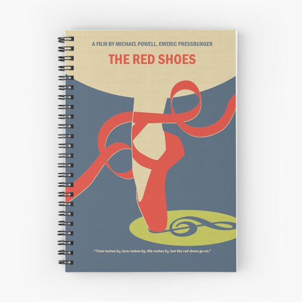 Artikelvorschau, Die roten Schuhe 1948 Minimalistisches Filmplakat entworfen und verkauft von kajiprints.