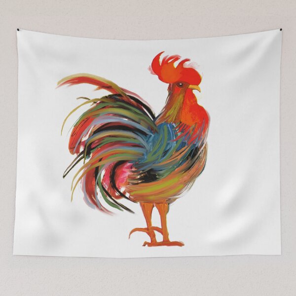 Item preview, Le Coq Art Nouveau Rooster designed and sold by Sasha Art Gallery.