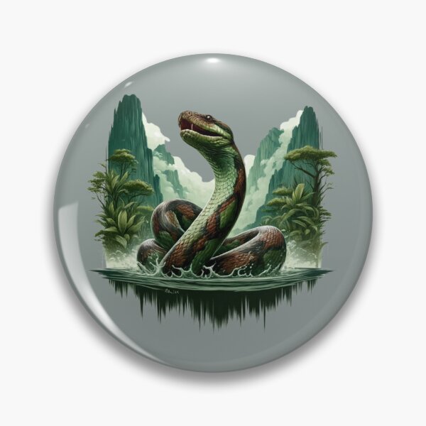 Item preview, Titanoboa Swamp designed and sold by critterpatchusa.