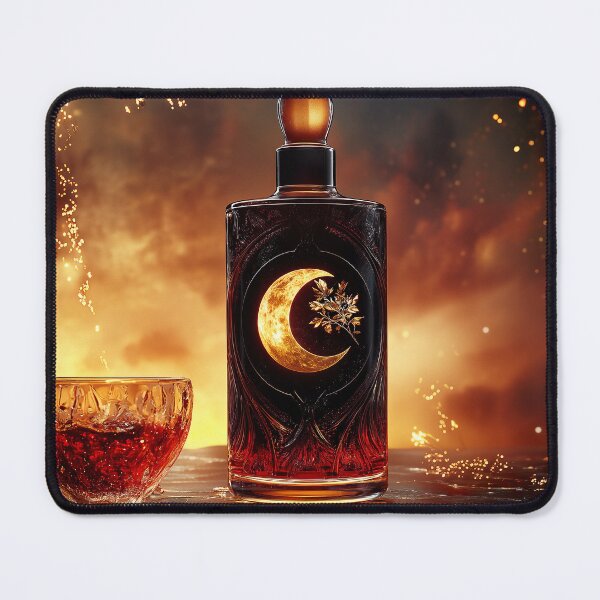 Item preview, Sipping Harvest Moonshine in Secret: Pisces Lunar Eclipse 2024 designed and sold by Rebecka Eggers.
