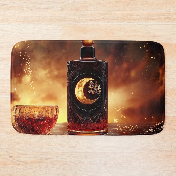 Item preview, Sipping Harvest Moonshine in Secret: Pisces Lunar Eclipse 2024 designed and sold by Rebecka Eggers.