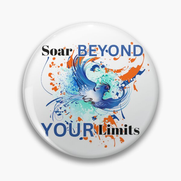 Item preview, Bold Soar Beyond Your Limits Bird Design designed and sold by TOA Timeless Original Apparel.
