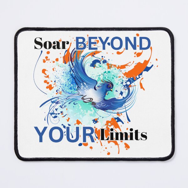 Item preview, Bold Soar Beyond Your Limits Bird Design designed and sold by TOA Timeless Original Apparel.