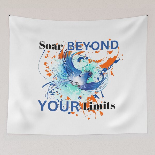 Item preview, Bold Soar Beyond Your Limits Bird Design designed and sold by TOA Timeless Original Apparel.
