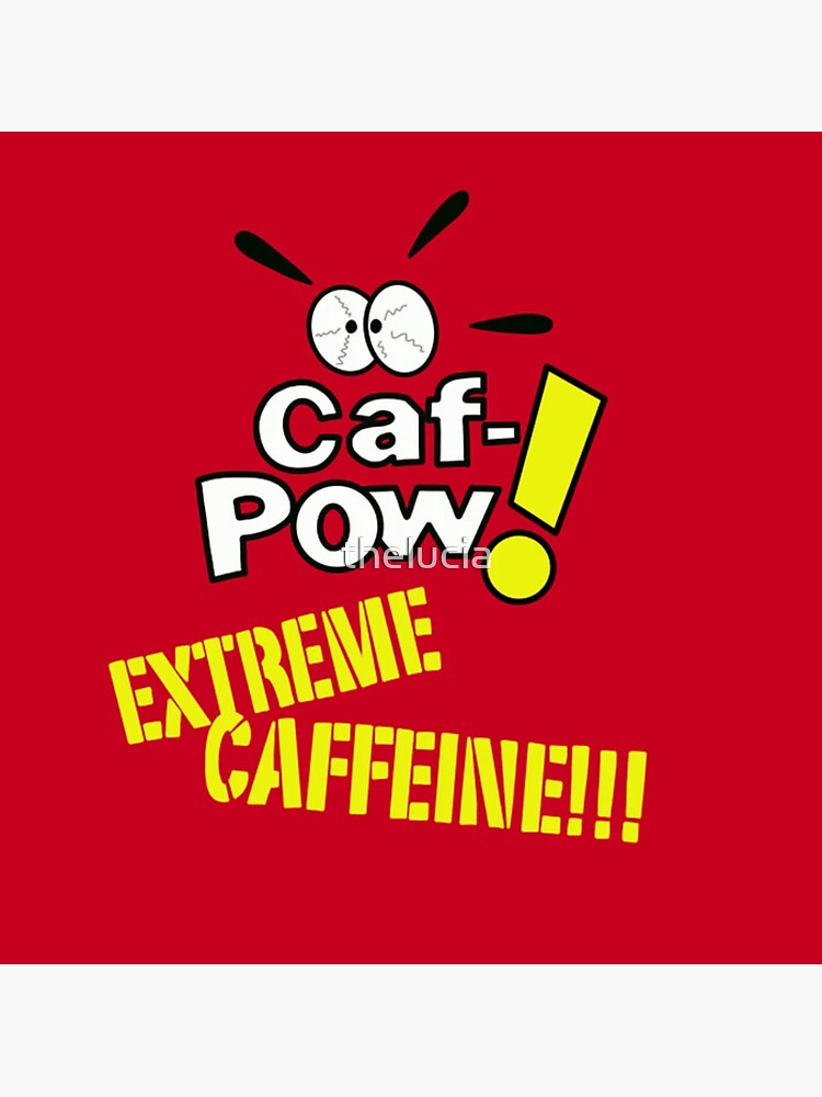 NCIS Caf Pow Abby Sciuto Circular Label Art Print