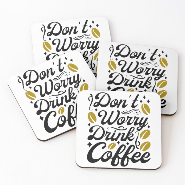 Item preview, Sip, Write, and Create: Don't Worry, Drink Coffee Collection! designed and sold by 3ac-Arts.