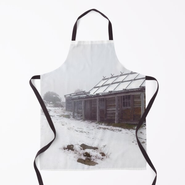 Item preview, High Country VIC Snowy Mountains Craig's Hut Snow Storm designed and sold by Adam Gormley.