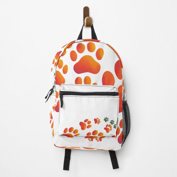 Item preview, Paw Pumpkin Dog Shirt - Retro Paw Print Halloween & Thanksgiving Design designed and sold by SSD-.