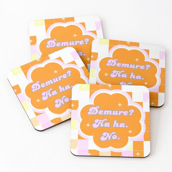 Item preview, Demure? No. designed and sold by MossyMaine.