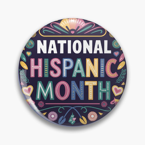 Item preview, National Hispanic Month designed and sold by Pixel-Lair.