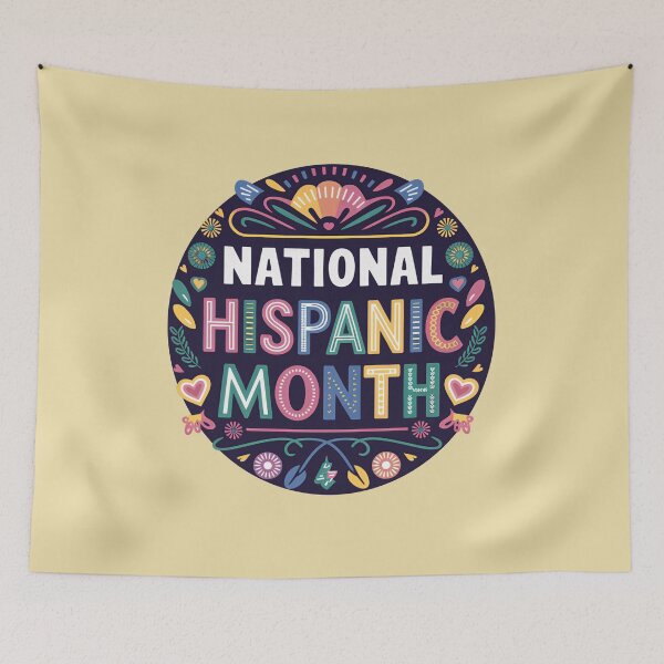 Item preview, National Hispanic Month designed and sold by Pixel-Lair.