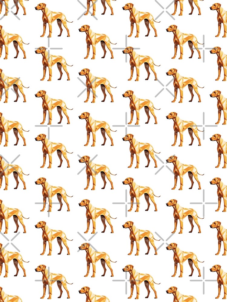 Thumbnail 5 of 5, A-Line Dress, Geometric Rhodesian Ridgeback Dog designed and sold by ChaosReigns91.