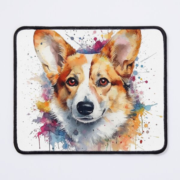 Item preview, Corgi | Colorful Watercolor Design #5 designed and sold by MatsurexDesigns.
