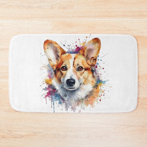 Item preview, Corgi | Colorful Watercolor Design #5 designed and sold by MatsurexDesigns.