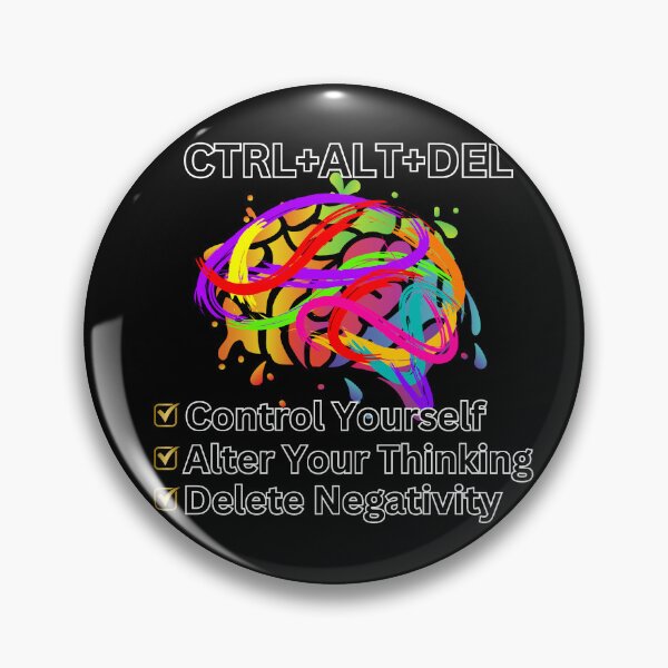 Item preview, CTRL+ALT+DEL: Mindset Reset Motivational Design designed and sold by TOA Timeless Original Apparel.