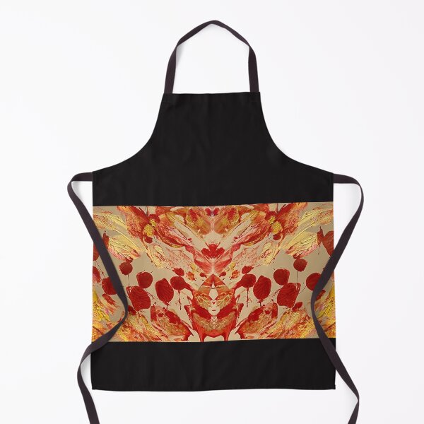 Item preview, Lovely Leaves - red and gold designed and sold by KazM.