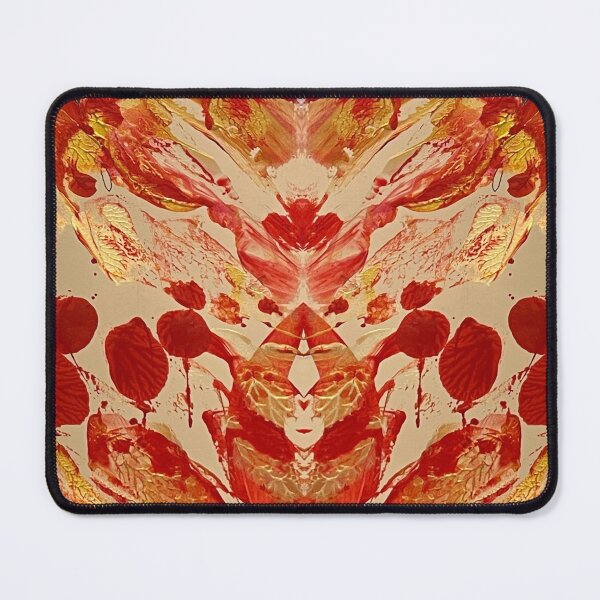 Item preview, Lovely Leaves - red and gold designed and sold by KazM.