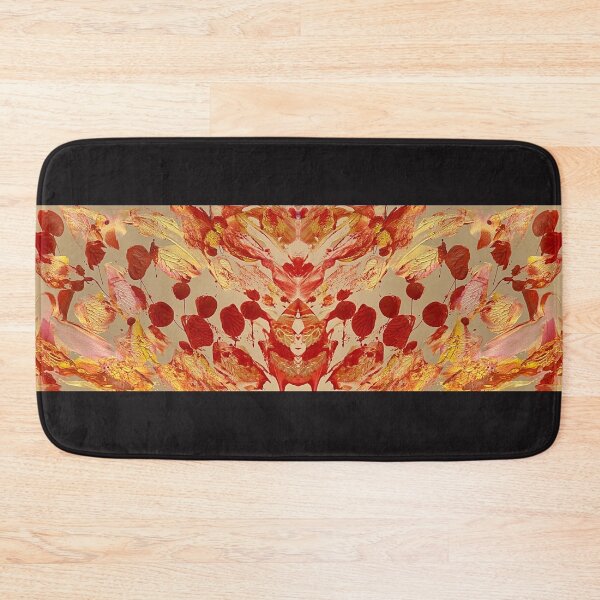 Item preview, Lovely Leaves - red and gold designed and sold by KazM.