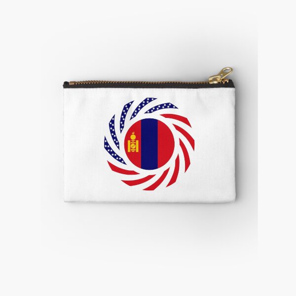 Item preview, Mongolian American Multinational Patriot Flag Series designed and sold by Carbon-Fibre Media.