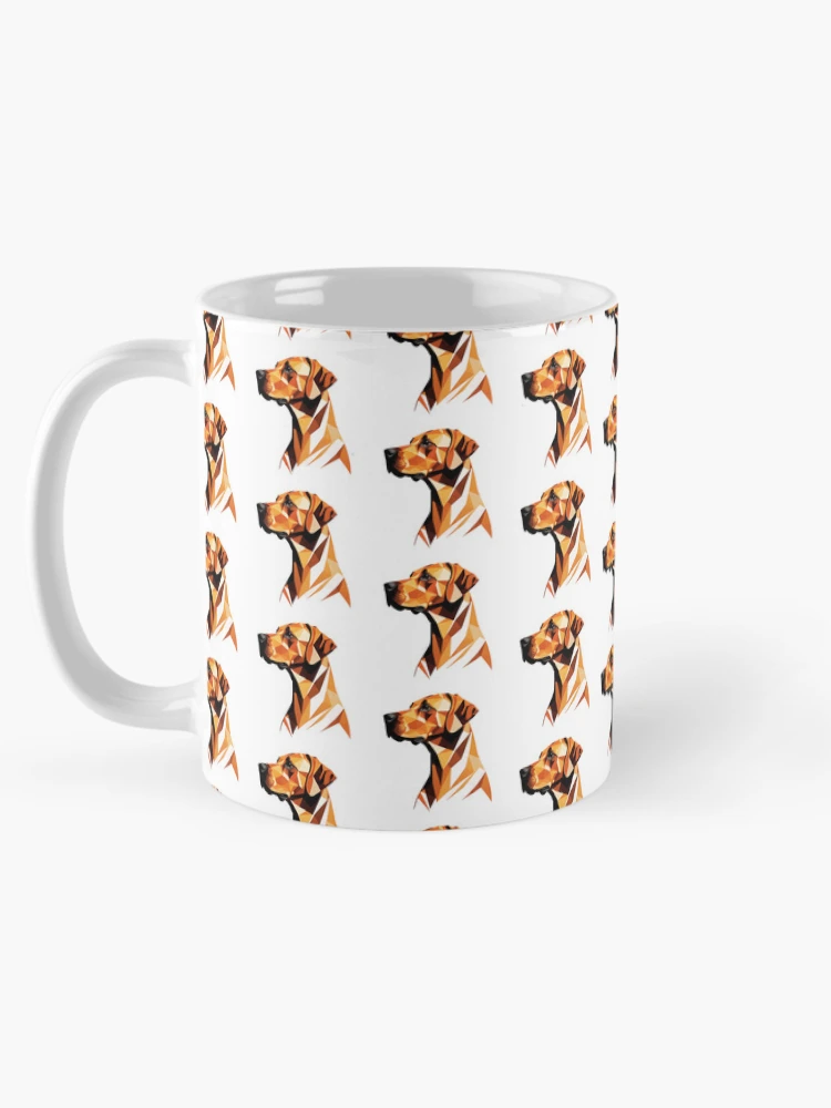 Thumbnail 5 of 6, Coffee Mug, Geometric Rhodesian Ridgeback designed and sold by ChaosReigns91.