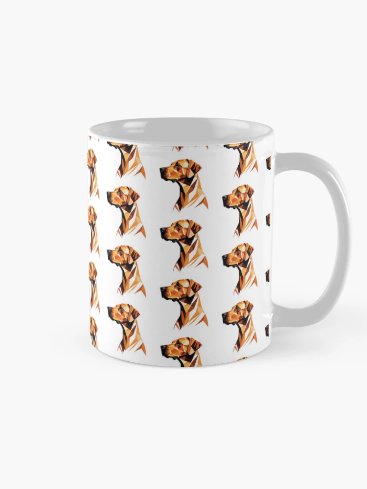 Thumbnail 3 of 6, Coffee Mug, Geometric Rhodesian Ridgeback designed and sold by ChaosReigns91.