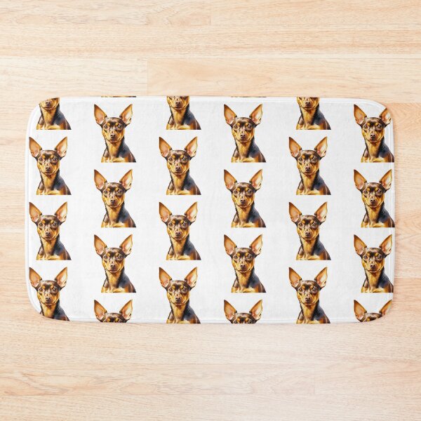 Item preview, Watercolor Miniature Pinscher designed and sold by ChaosReigns91.